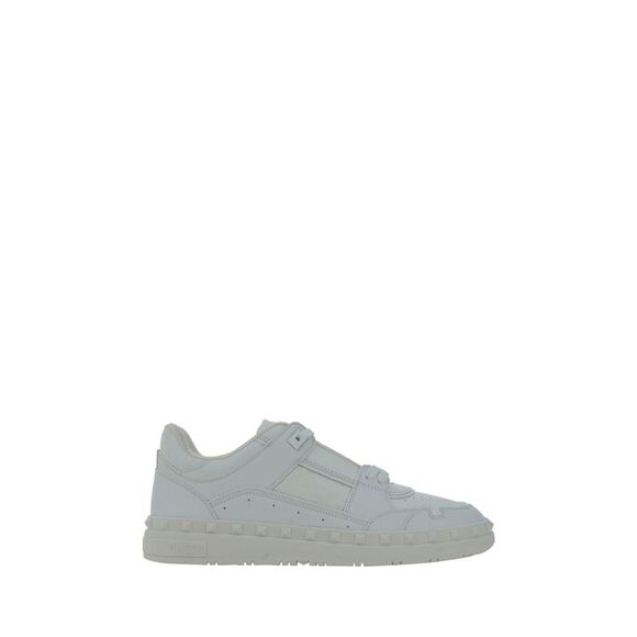 VALENTINO 25S GARAVANI FREEDOTS SNEAKERS IN BEIGE SUEDE AND ORANGE LAMBSKIN